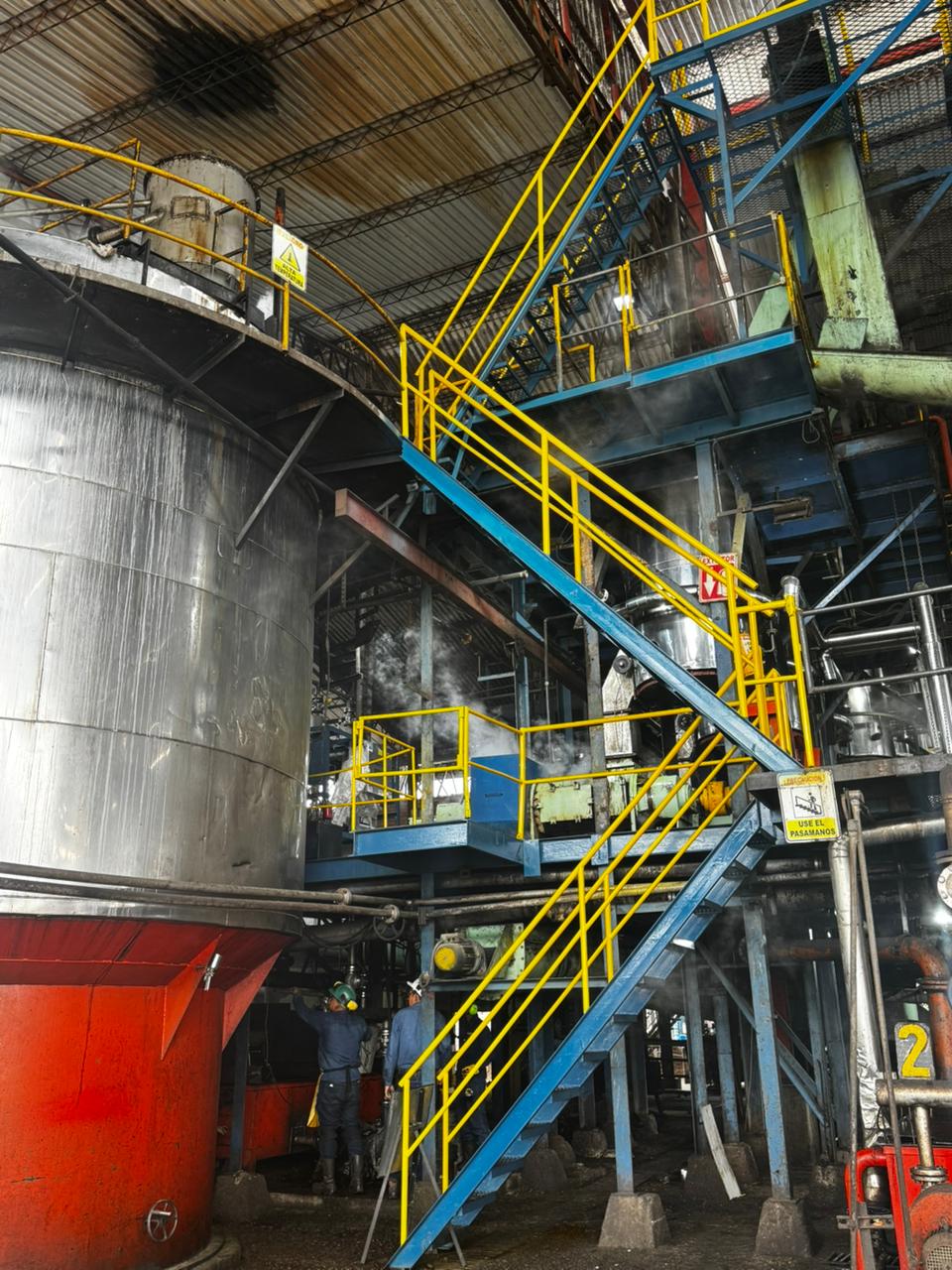 Planta extractora de aceite de palma